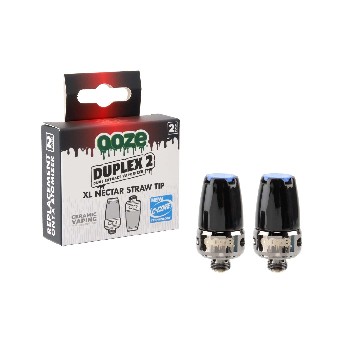 Ooze Atomizer Duplex 2 Replacement XL Nectar Tip 2-Pack