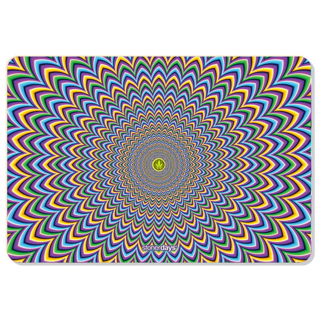 Daily High Club Optical illusion Stonerdays Rectangular Dab Mats