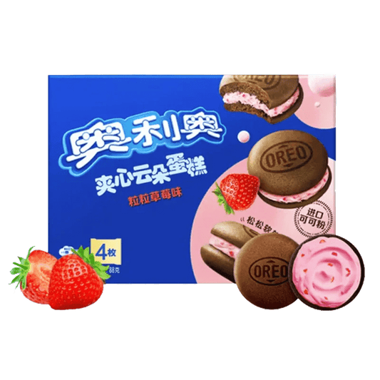 Oreo Snacks Oreo Cakesters -Strawberry