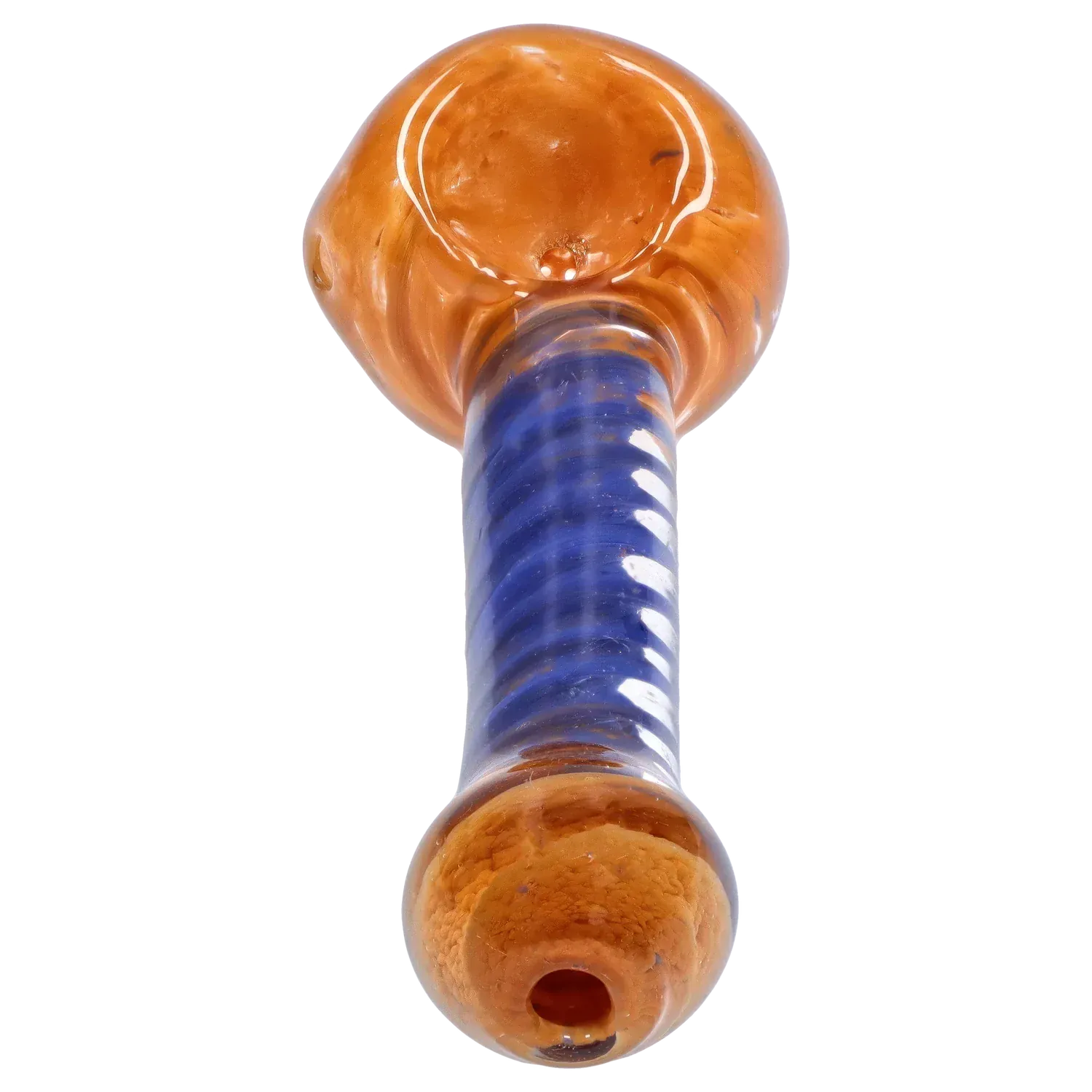 DHC Frit Spiral Spoon Pipe - 4.5 in.
