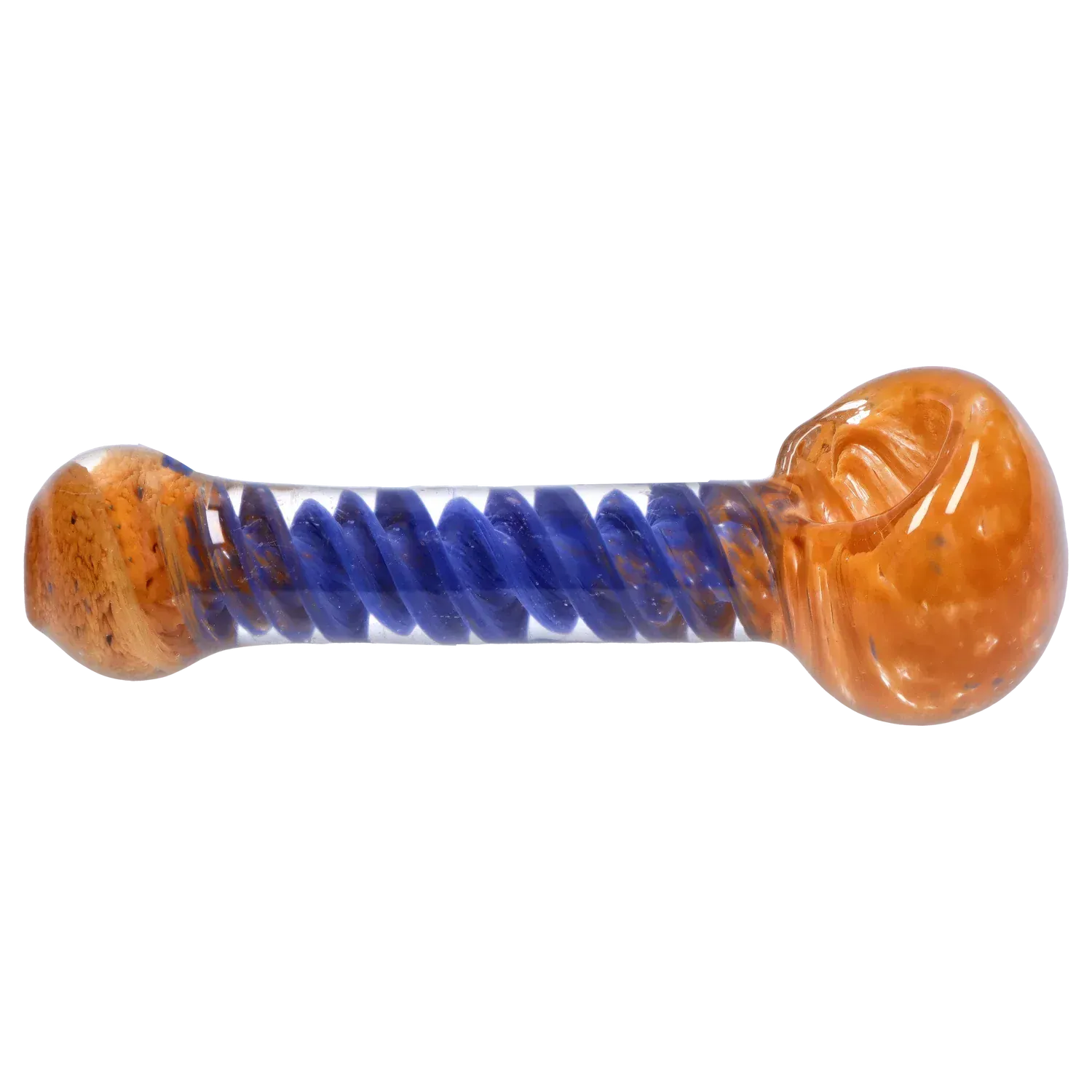 DHC Frit Spiral Spoon Pipe - 4.5 in.