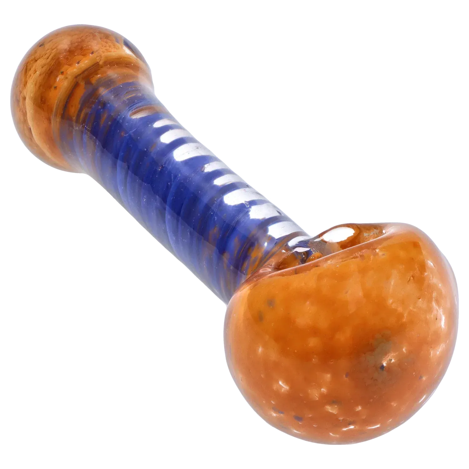 DHC Frit Spiral Spoon Pipe - 4.5 in.