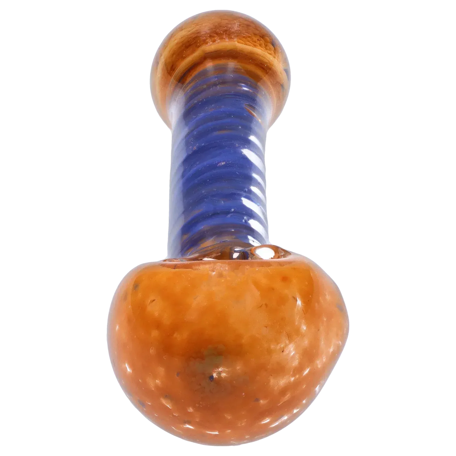 DHC Frit Spiral Spoon Pipe - 4.5 in.
