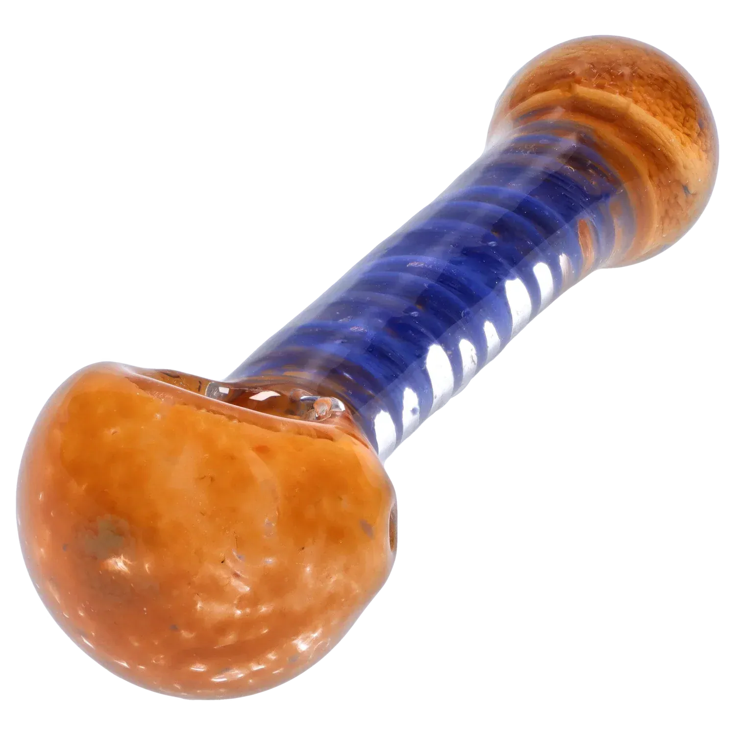 DHC Frit Spiral Spoon Pipe - 4.5 in.