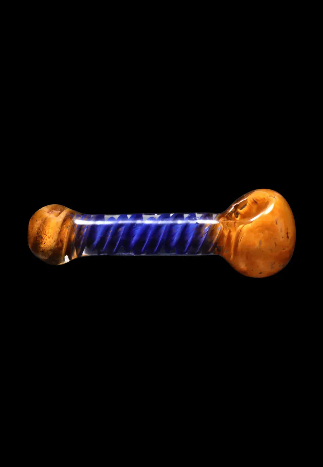 DHC Frit Spiral Spoon Pipe - 4.5 in.