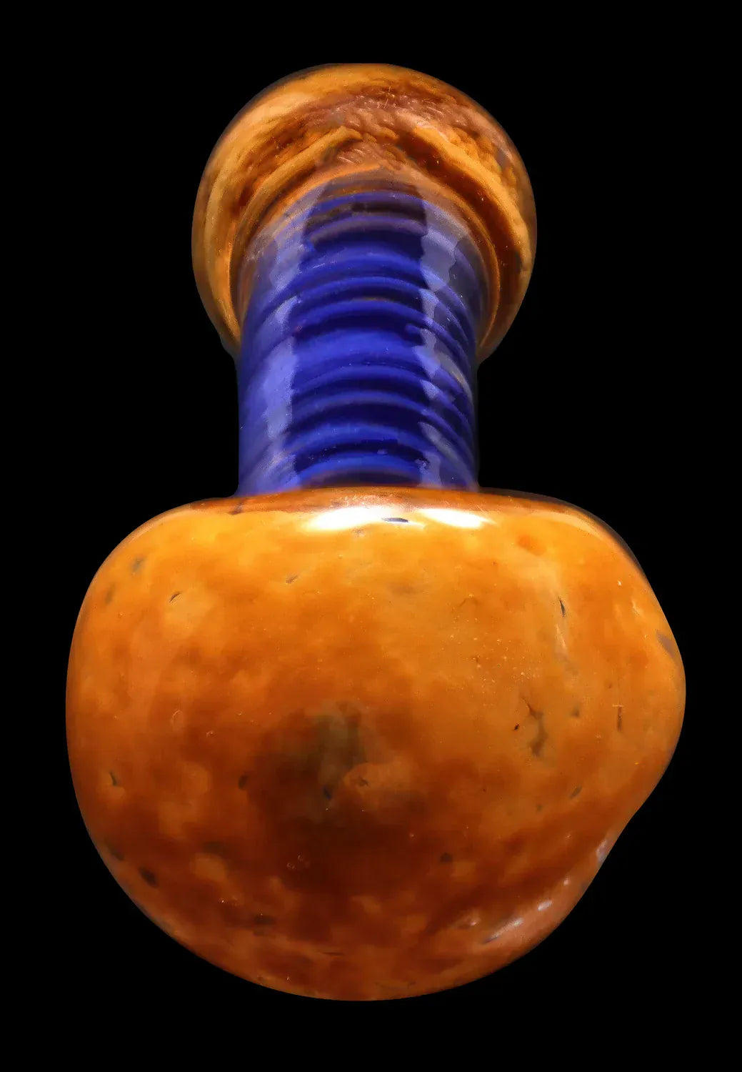 DHC Frit Spiral Spoon Pipe - 4.5 in.