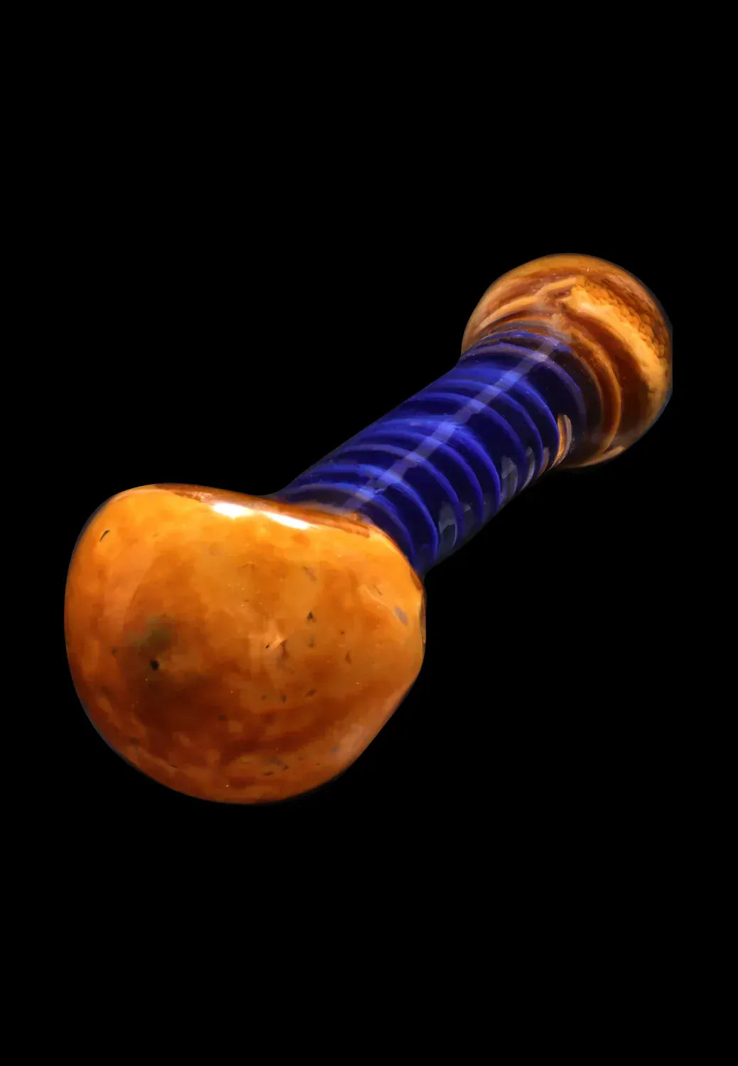 DHC Frit Spiral Spoon Pipe - 4.5 in.