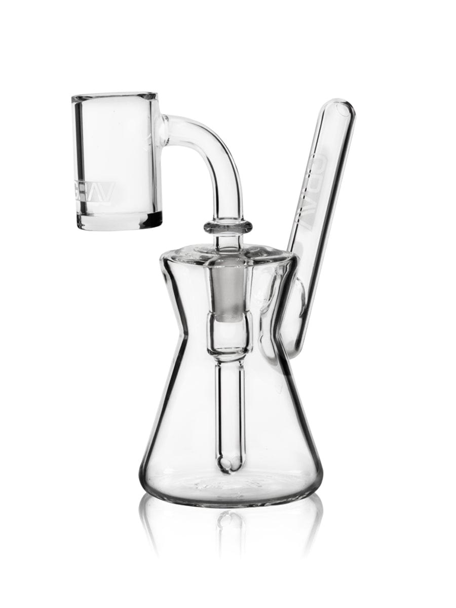 GRAV Dab Rig Hourglass Pocket Bubbler Rig