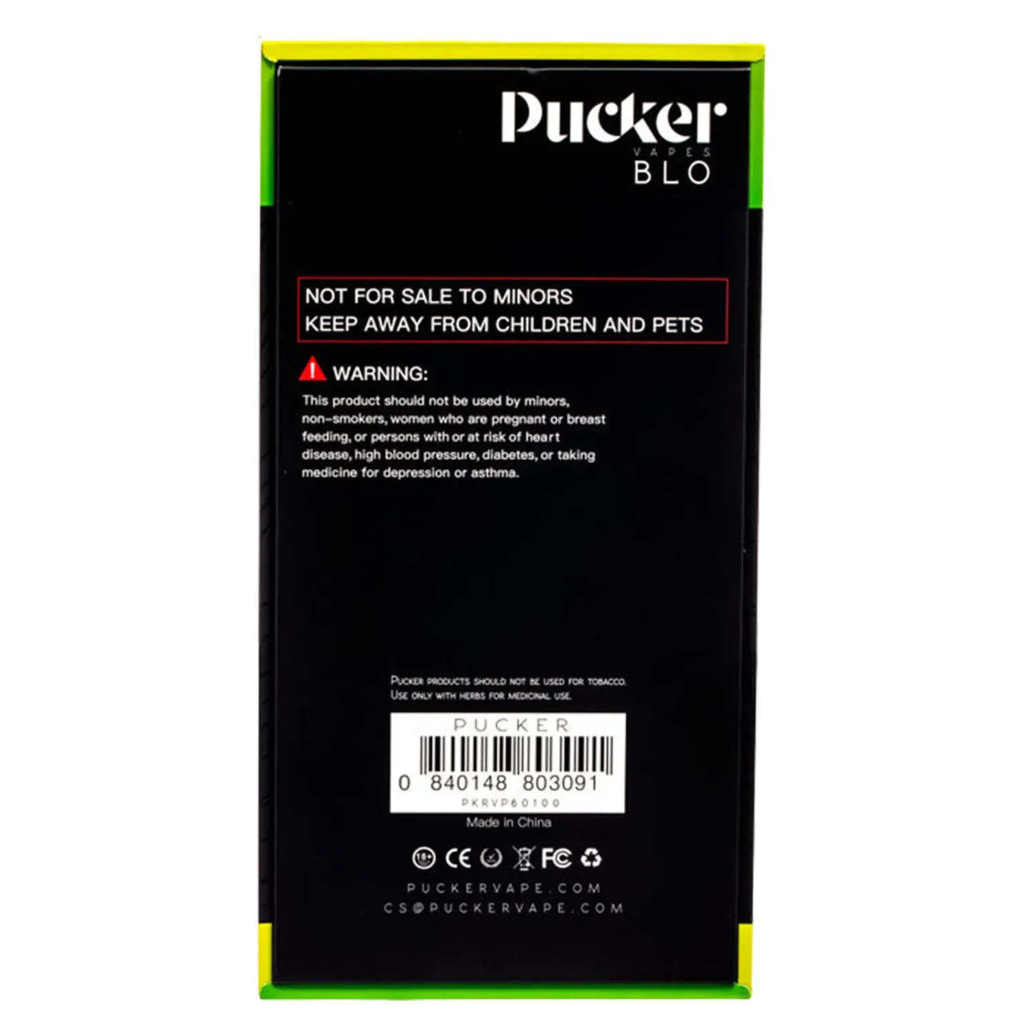 Pucker Blo Dry Smoking  Vaporizer