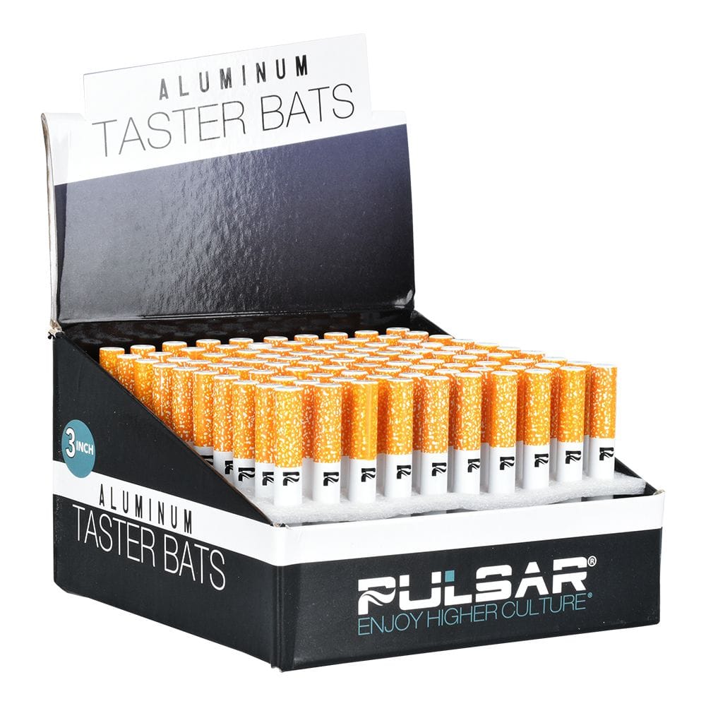Pulsar 100 PC DISP - Metal Cigarette Taster Bat