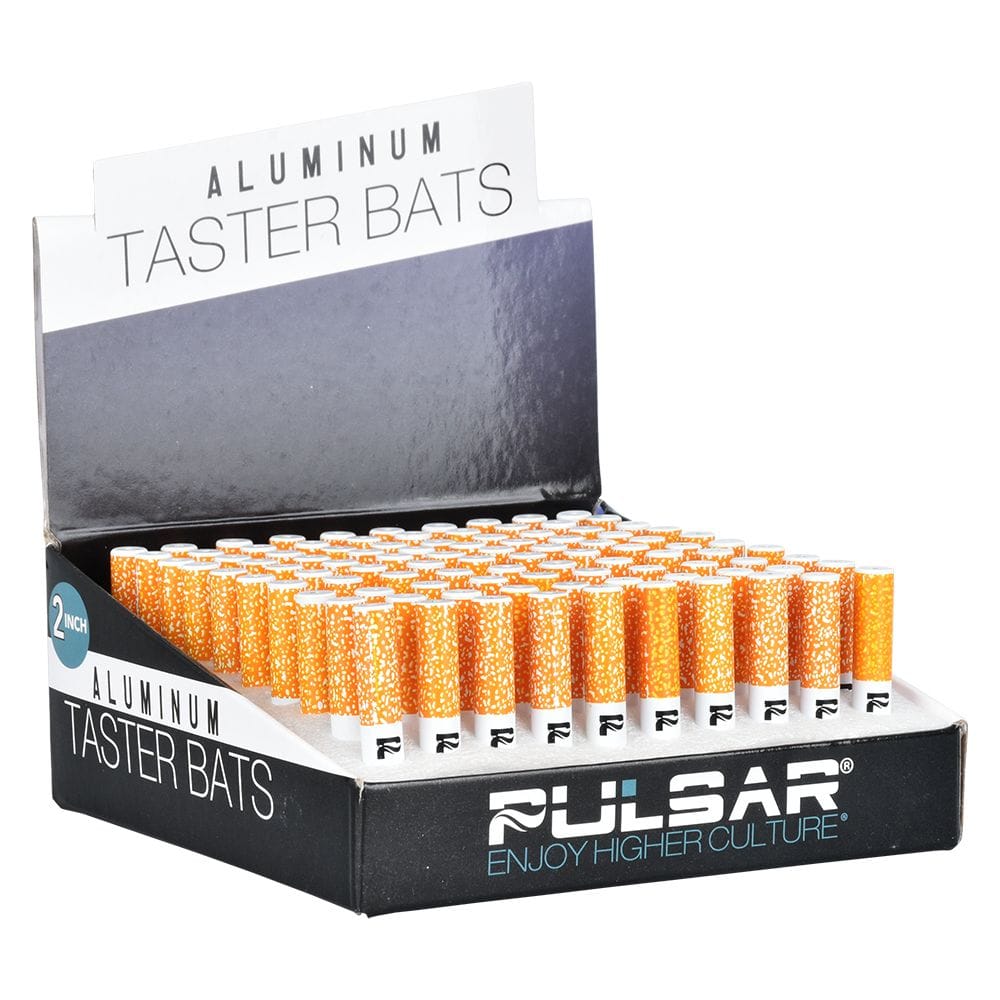 Pulsar 100 PC DISP - Metal Cigarette Taster Bat