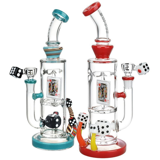 EG Glass Bong Casino Glass Water Pipe