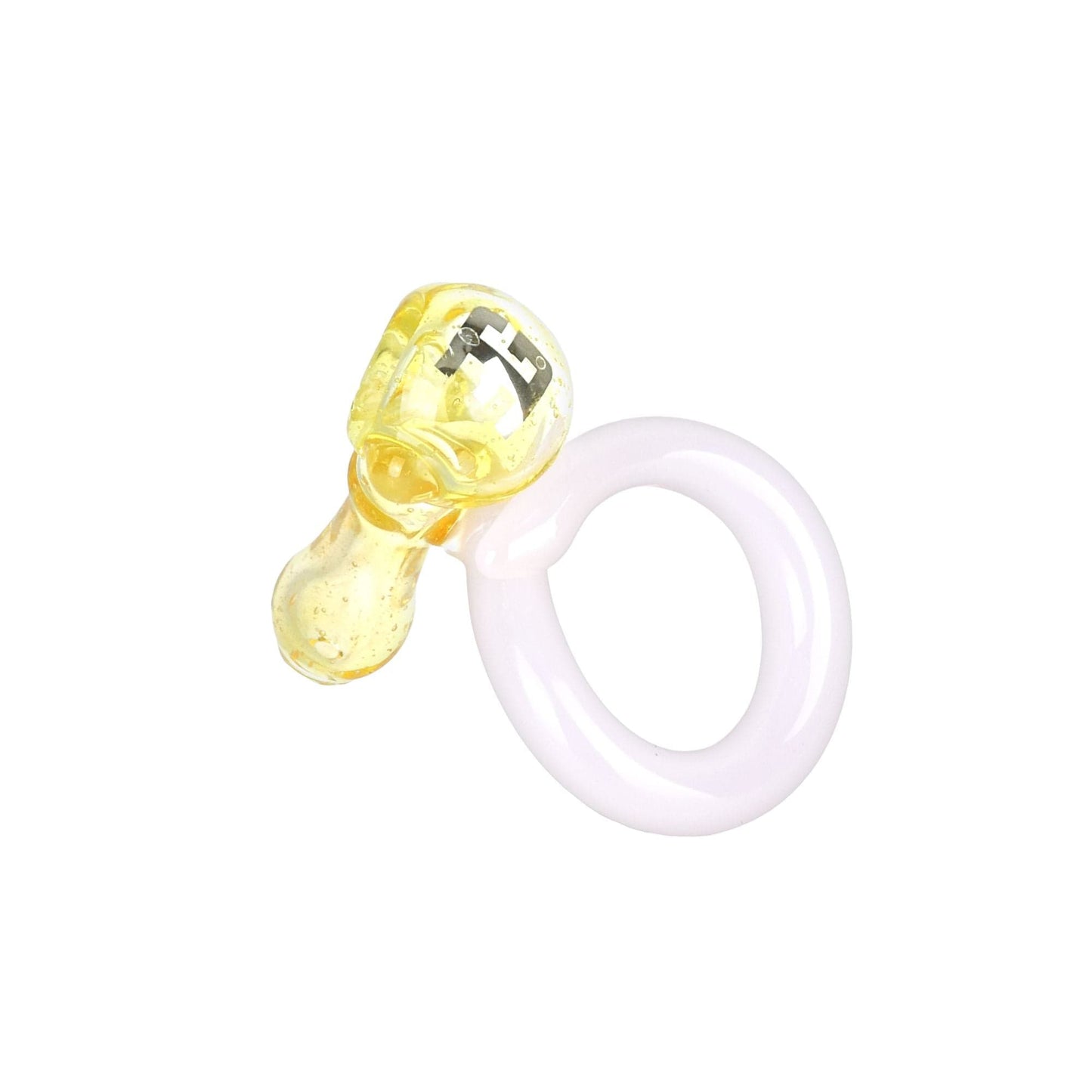 EG Glass Hand Pipe Functional Glass Ring Hand Pipe