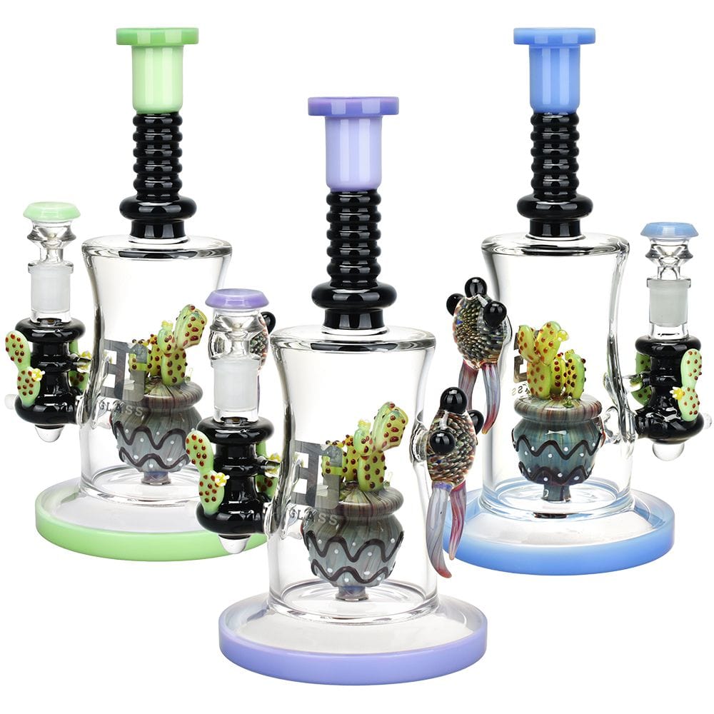 EG Glass Bong Cactus Glass Water Pipe