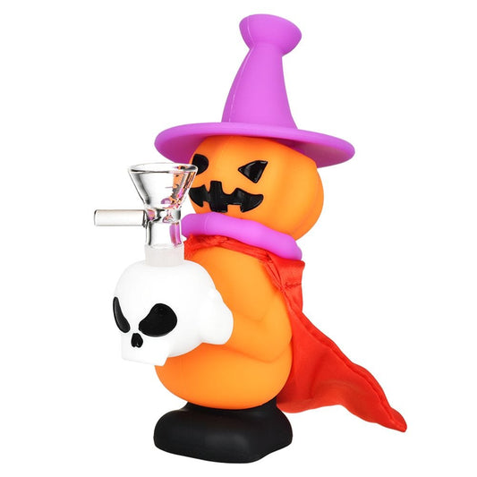 Daily High Club Bong Pumpkin Witch Silicone Water Pipe