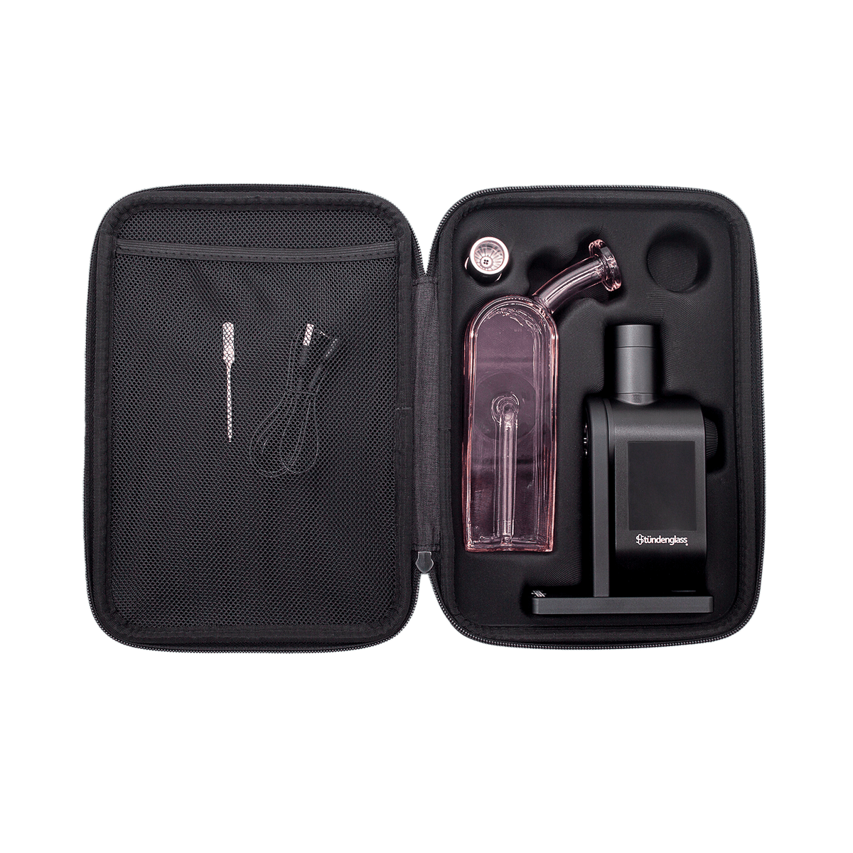 Stündenglass Modül + Dok Deluxe Travel Set - Pink Glass