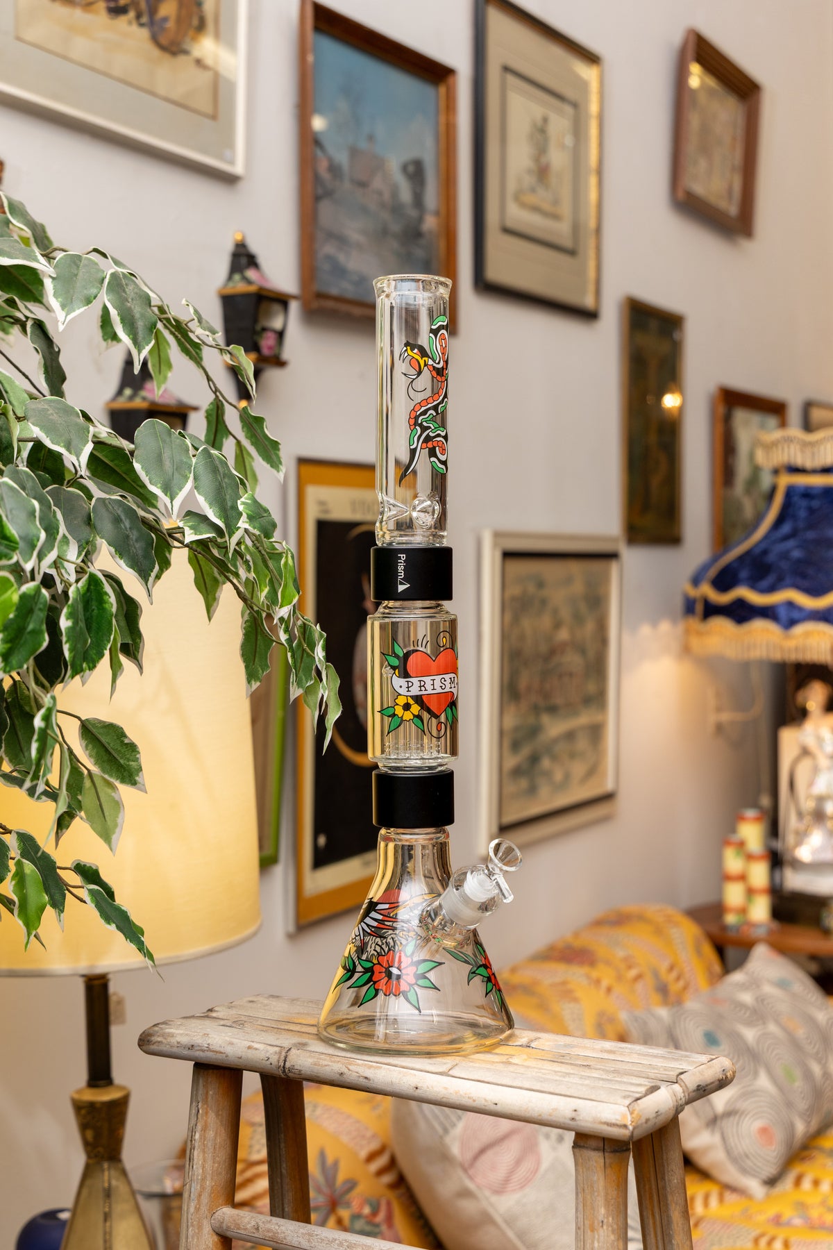 Prism Inked Beaker Double Stack