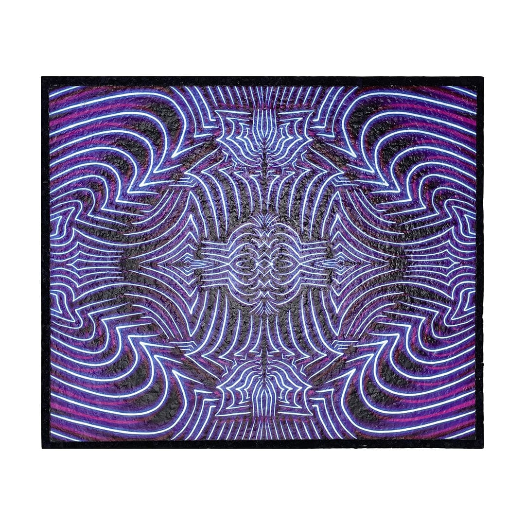 East Coasters Dab Mats Psilocin Art - Wavelength 12" Dab Mats