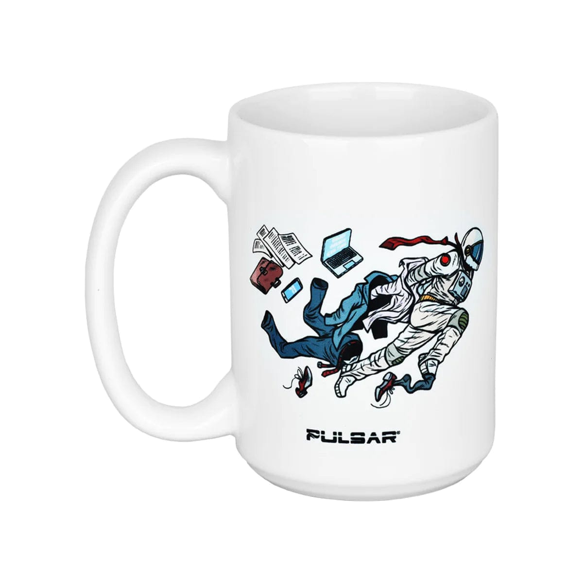 Pulsar Home & Garden Super Spaceman 15oz Ceramic Mugs