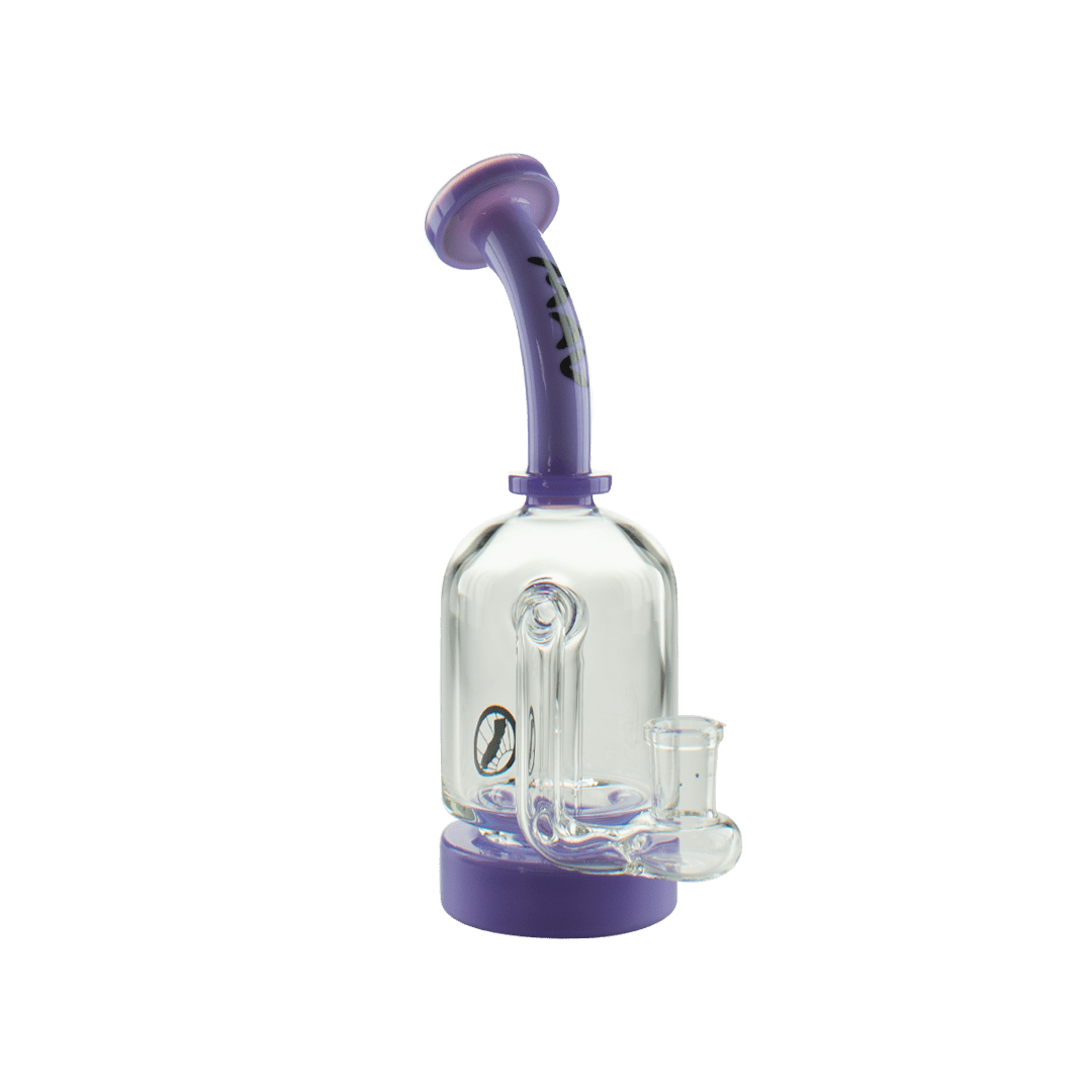 MAV Glass Dab Rig Purple Dropdown Can Rig