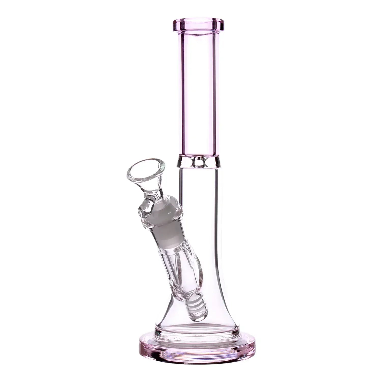DHC Slim Beaker with Colored Accents Bong - 10 in.