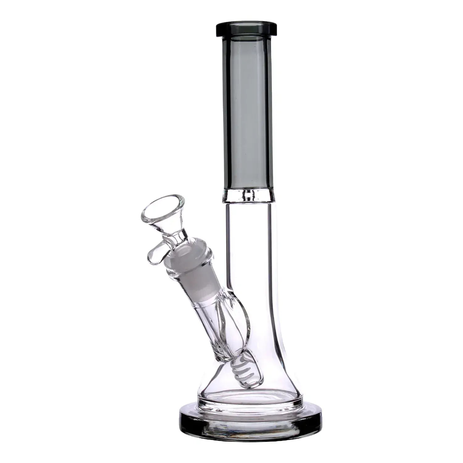 DHC Slim Beaker with Colored Accents Bong - 10 in.