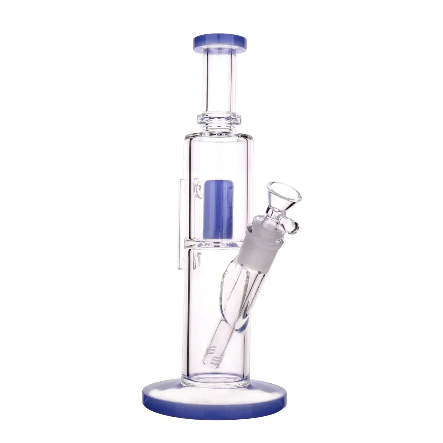 DHC Straight Tube with Perc & Handle Bong - 11 in.
