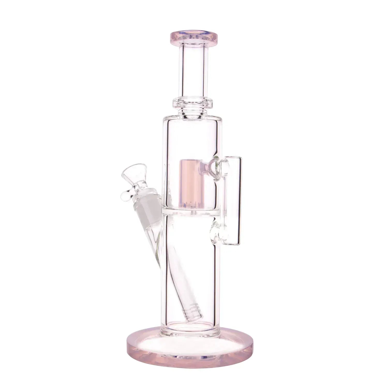 DHC Straight Tube with Perc & Handle Bong - 11 in.