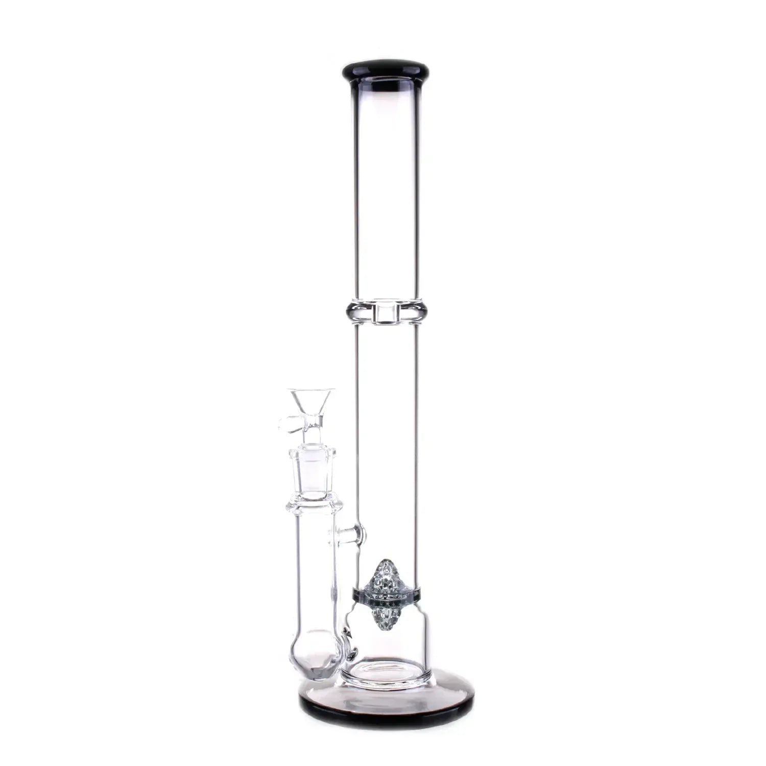 DHC Straight Tube with Perc Bong - 13.5 in.