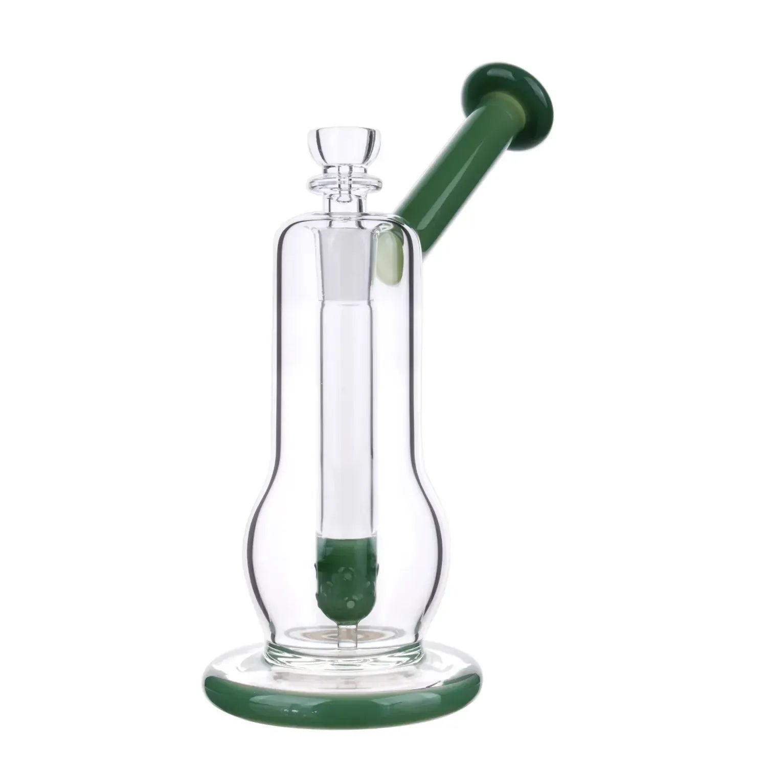 DHC Curvy Diffused Bubbler Bong - 8 in.