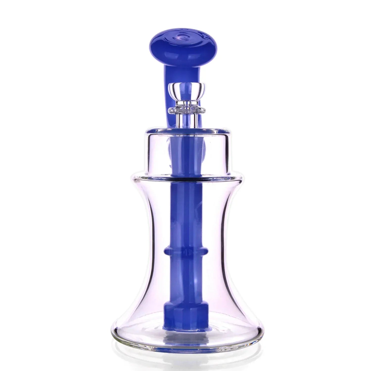 DHC Mini Showerhead Perc Bubbler Bong - 7 in.