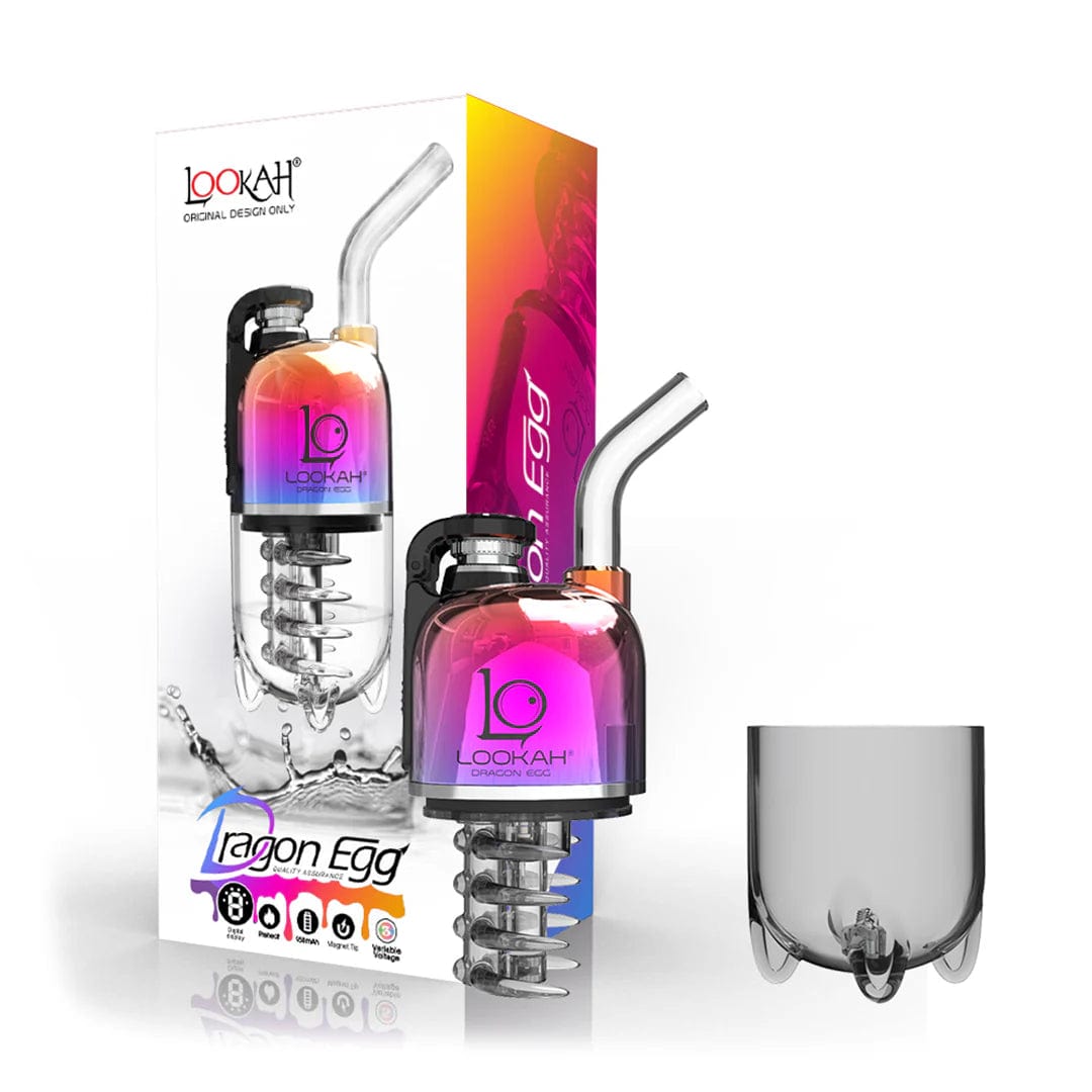 Lookah e-rig Rainbow Lookah Dragon Egg eRig Bubbler - 950mAh