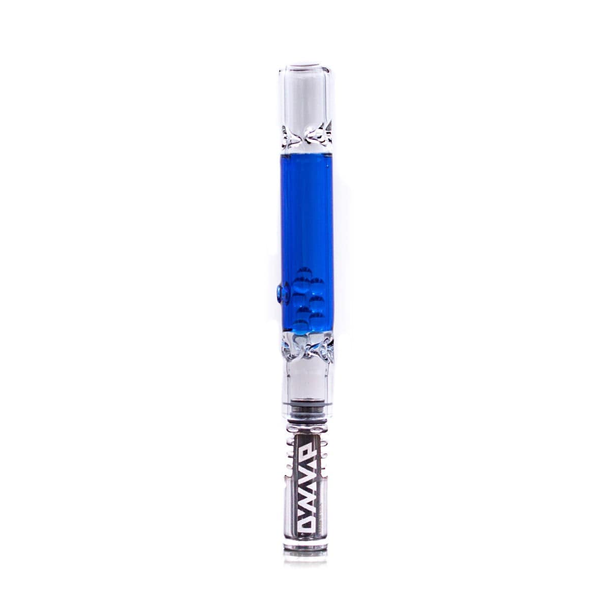 The Stash Shack DynaVap Accessory Blue Rattler Glass Cooling Stem for DynaVap