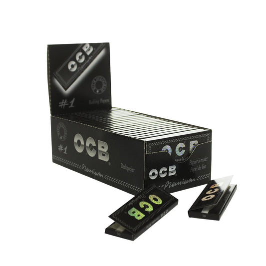 Rolling Papers OCB Premium Slim Black King Size 50 Pack