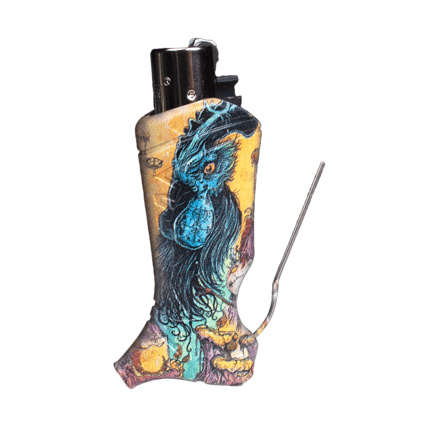 Toker Poker Smoking Accessories Rooster Lady Liberty & Friends - CLIPPER