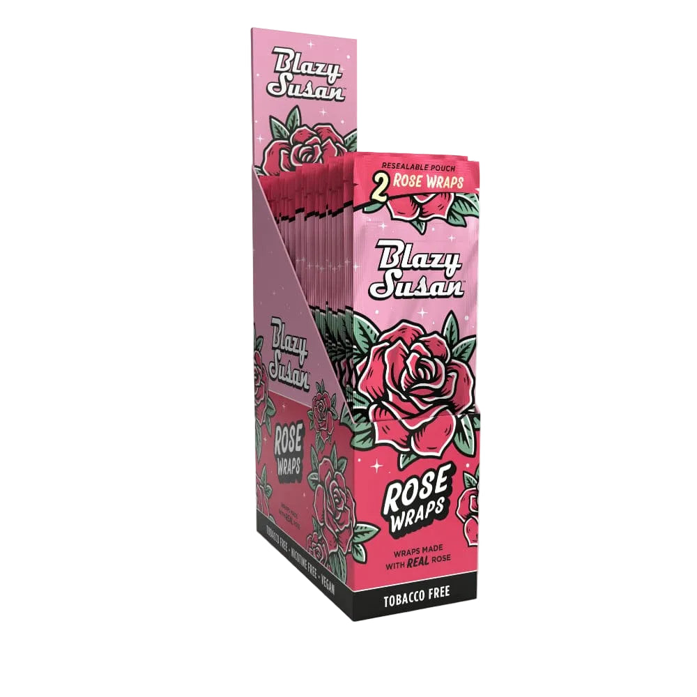 Blazy Susan Rose Wraps - Display Box