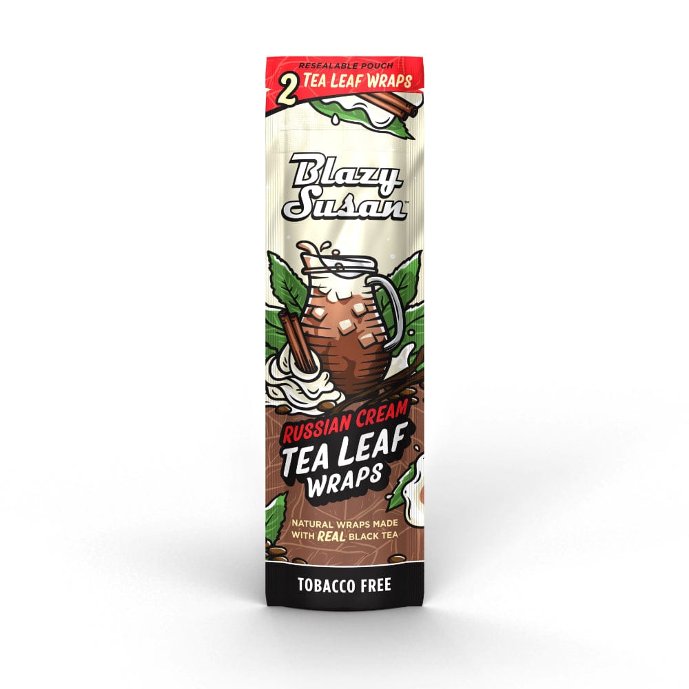 Blazy Susan Russian Cream Tea Leaf Wraps - Display Box