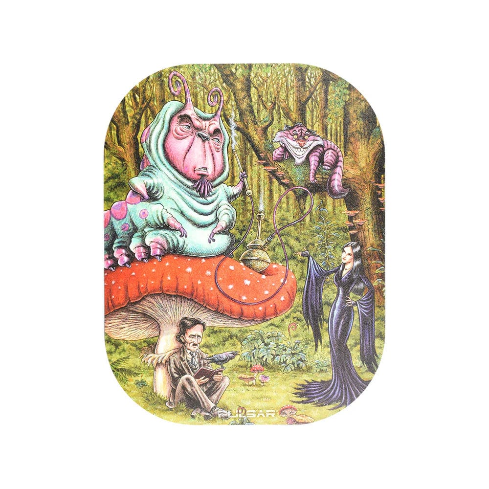 Pulsar Rolling Tray Malice in Wonderland Pulsar Mini Magnetic Rolling Tray Lid