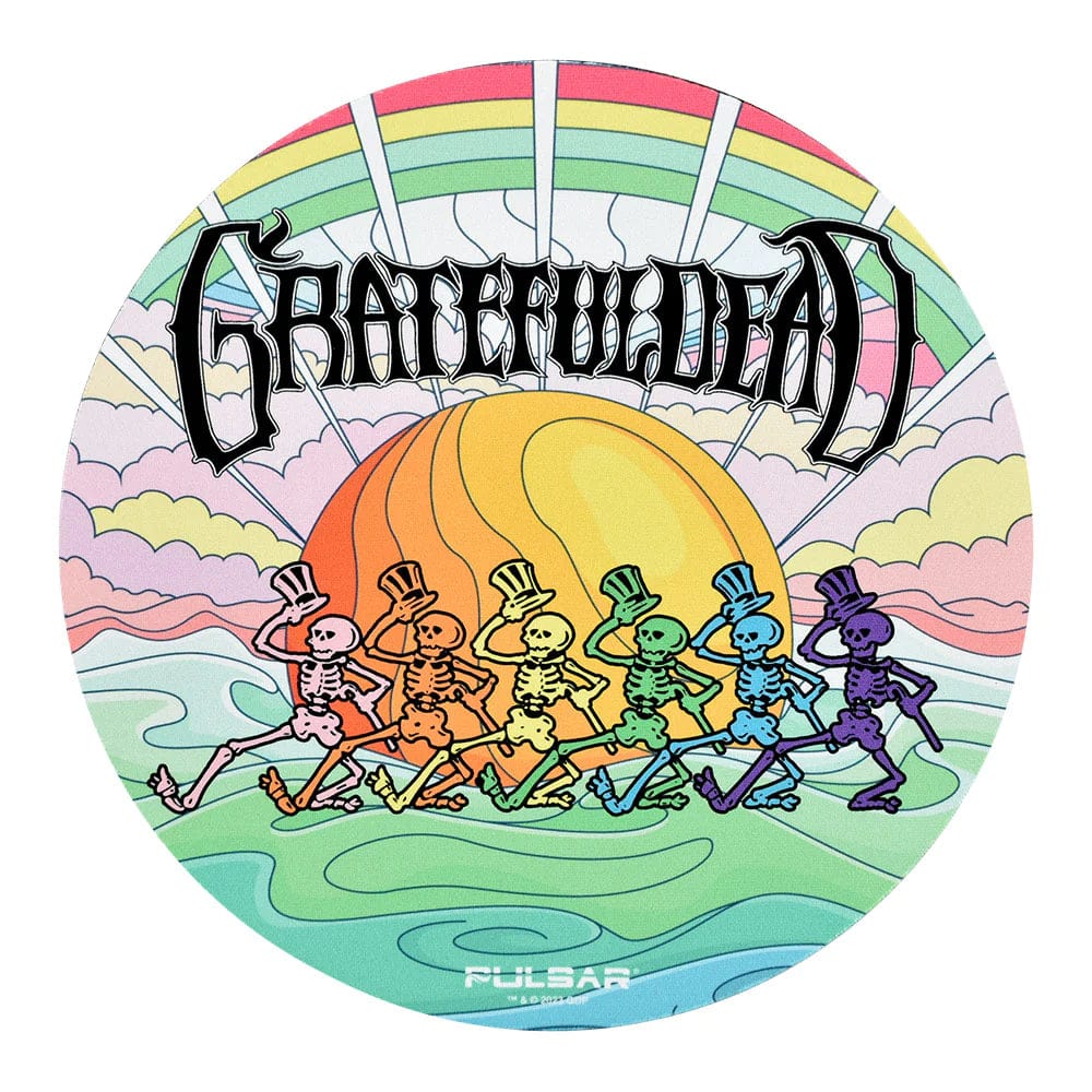 Daily High Club Under The Rainbow / Round Grateful Dead x Pulsar DabPadz