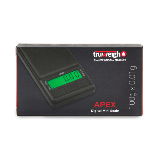 Truweigh Scales 100g x 0.01g APEX Digital Mini Scale | 100g x 0.01g