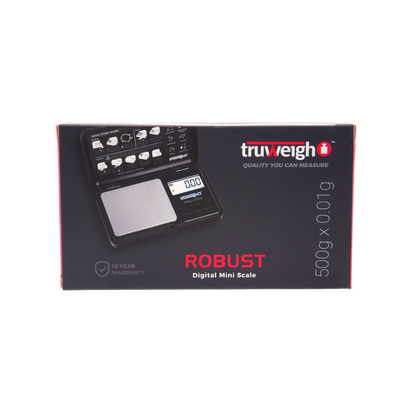 Truweigh Scales Robust Digital Mini Scale – 500g x 0.01g