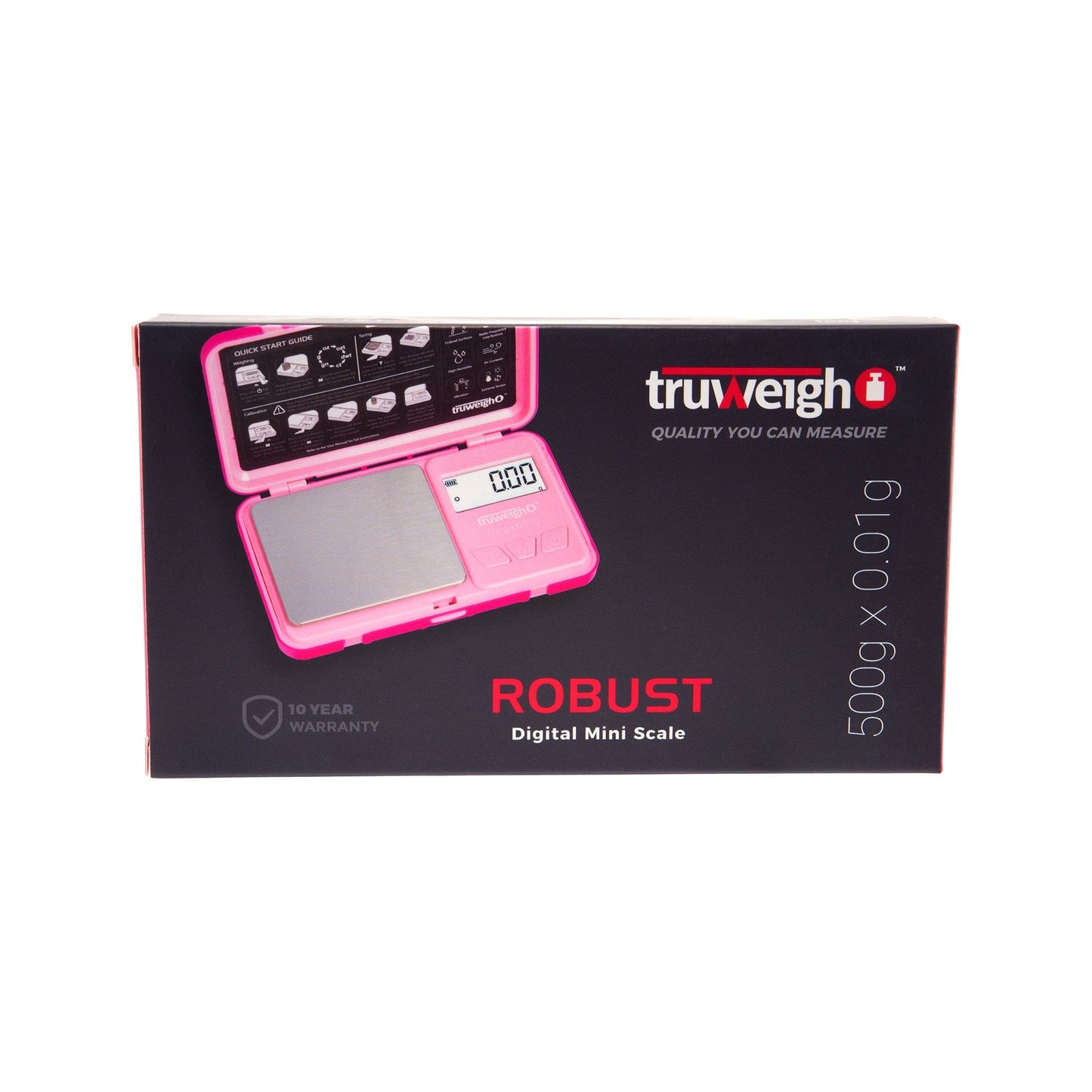 Truweigh Scales Robust Digital Mini Scale – 500g x 0.01g