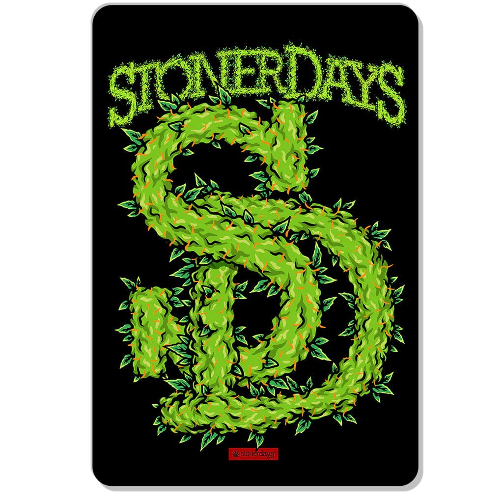 Daily High Club SD Leafy Logo Stonerdays Rectangular Dab Mats
