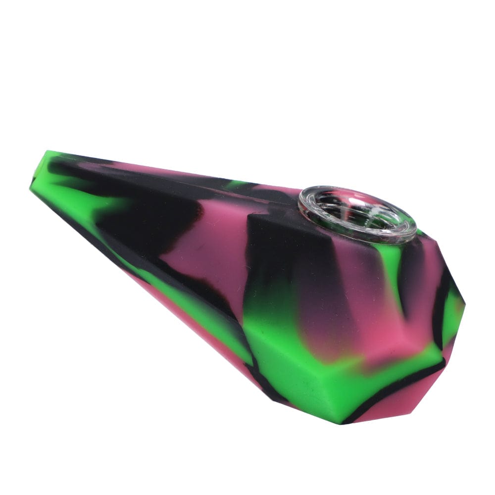 Daily High Club Hand Pipe Silicone Diamond Hand Pipe Assorted