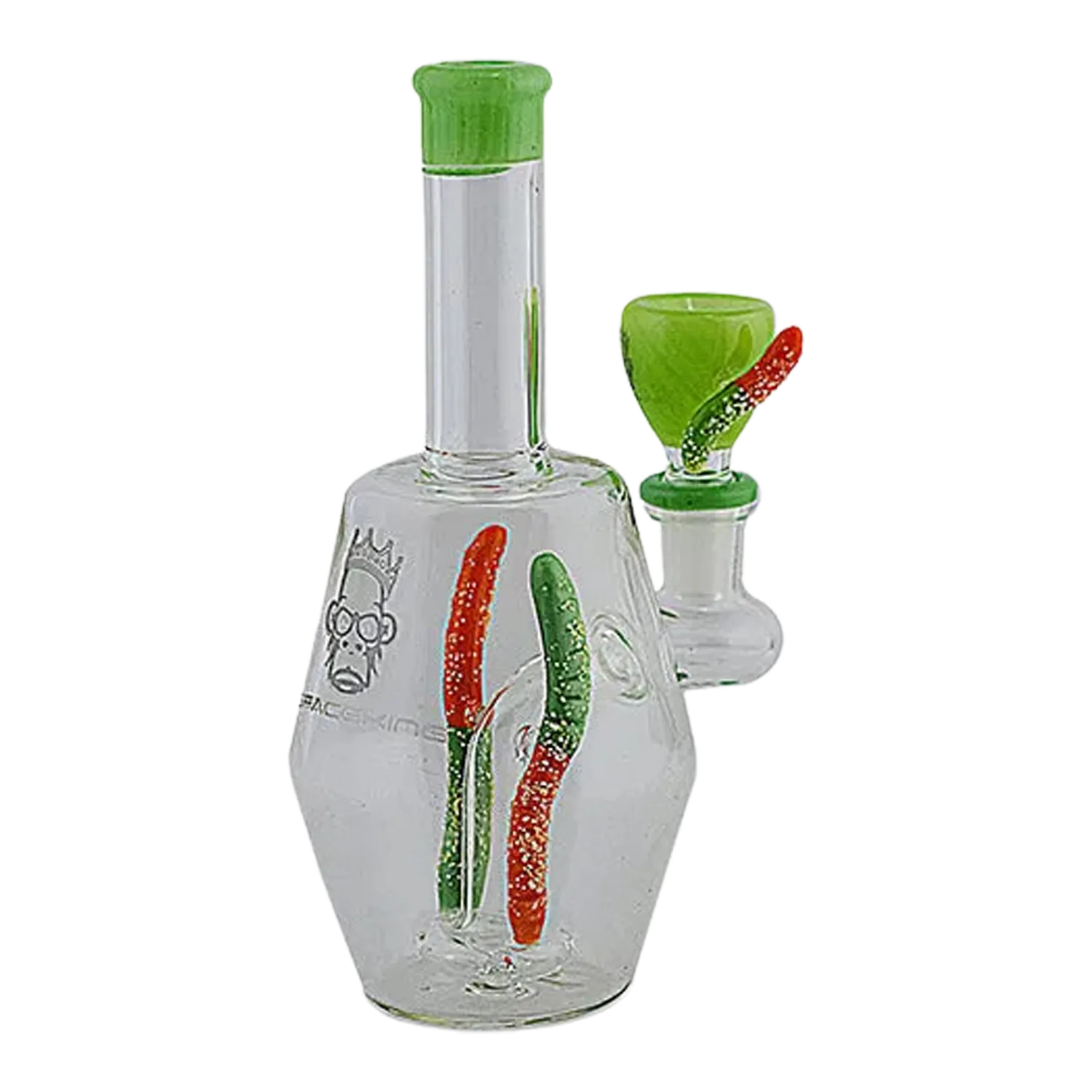 Space King Gummy Worms Water Pipe