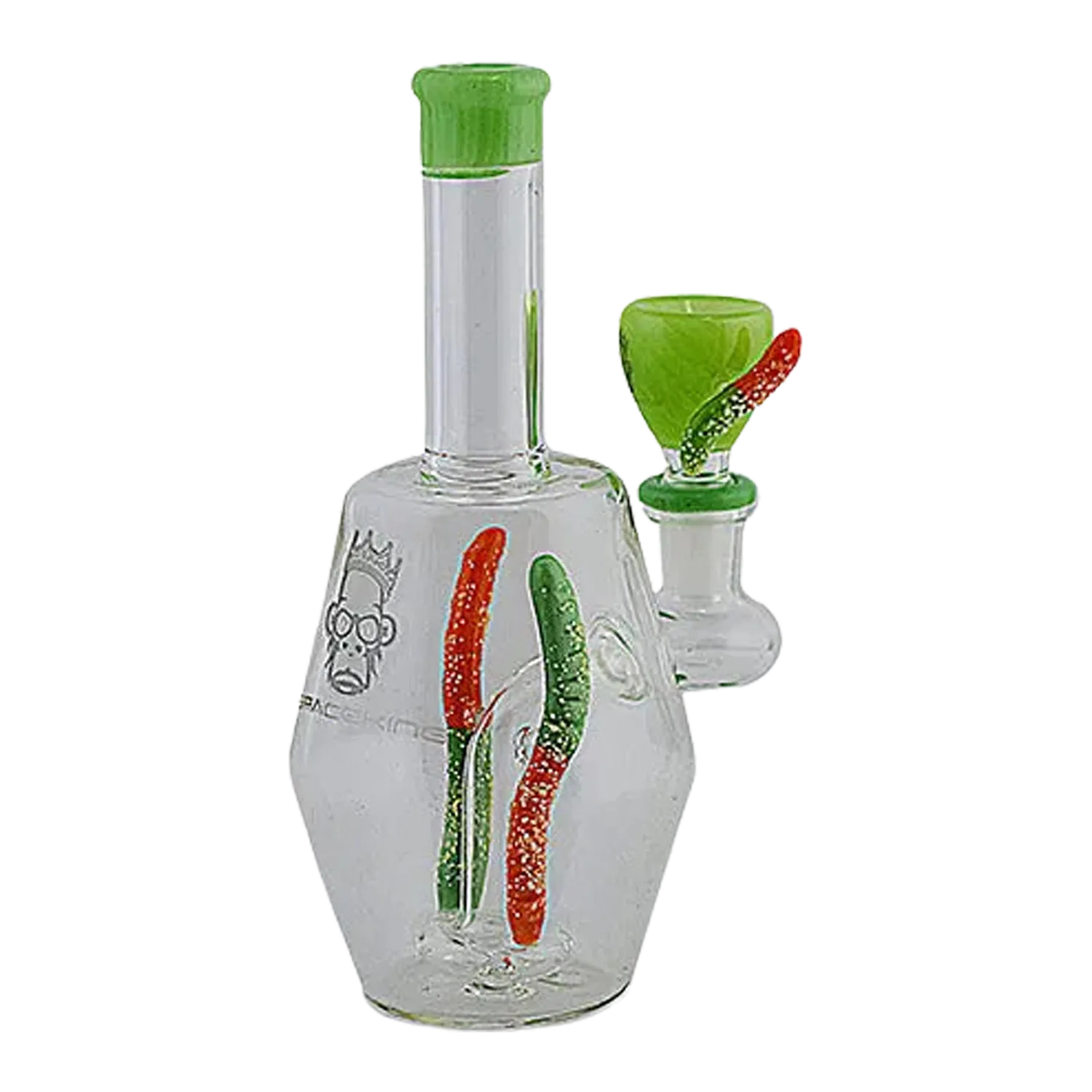 Space King Gummy Worms Water Pipe
