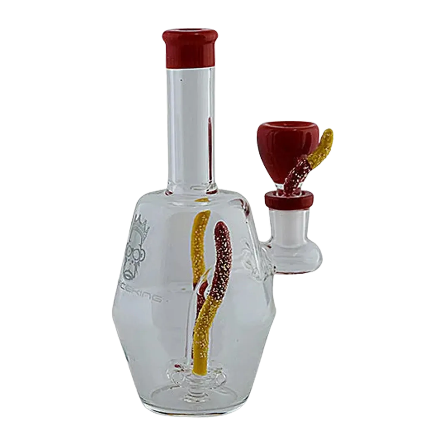 Space King Gummy Worms Water Pipe