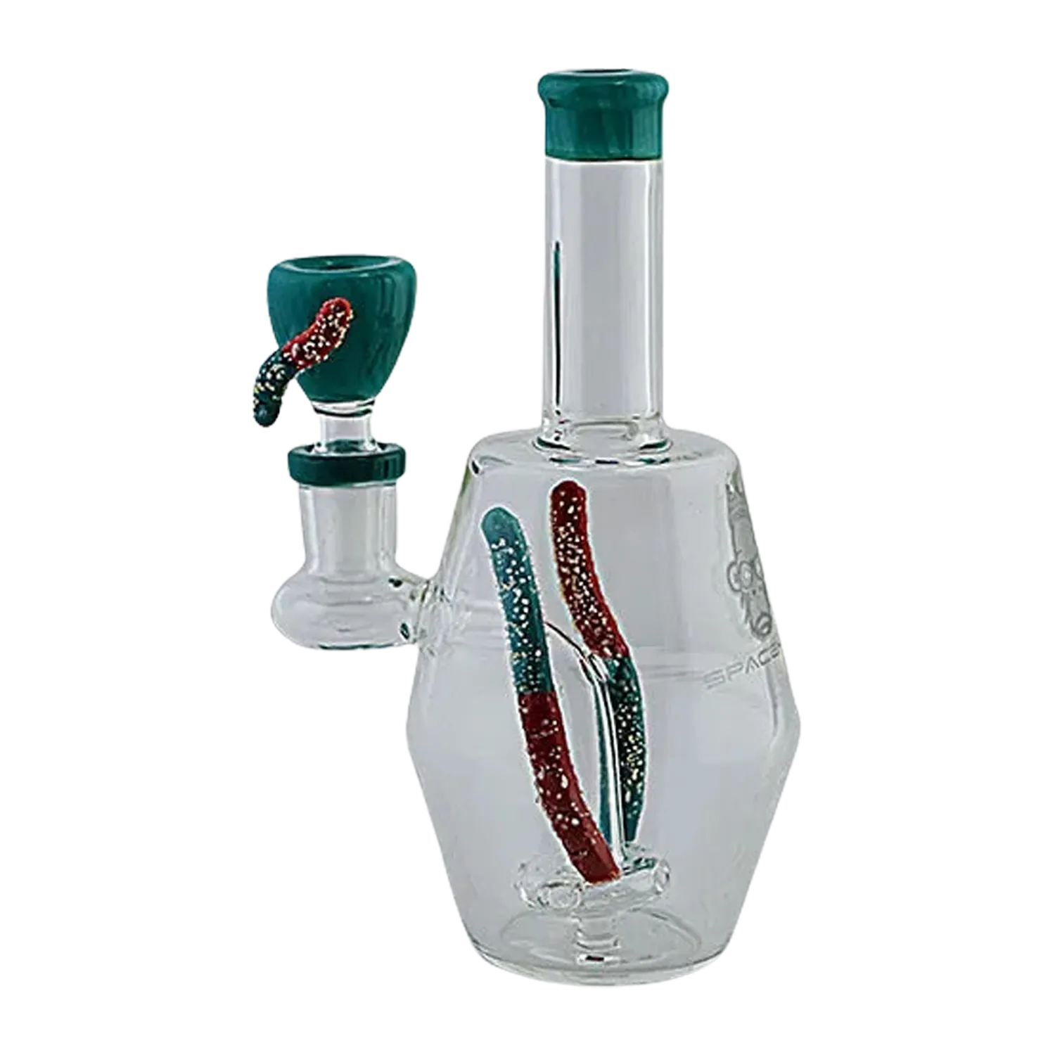 Space King Gummy Worms Water Pipe