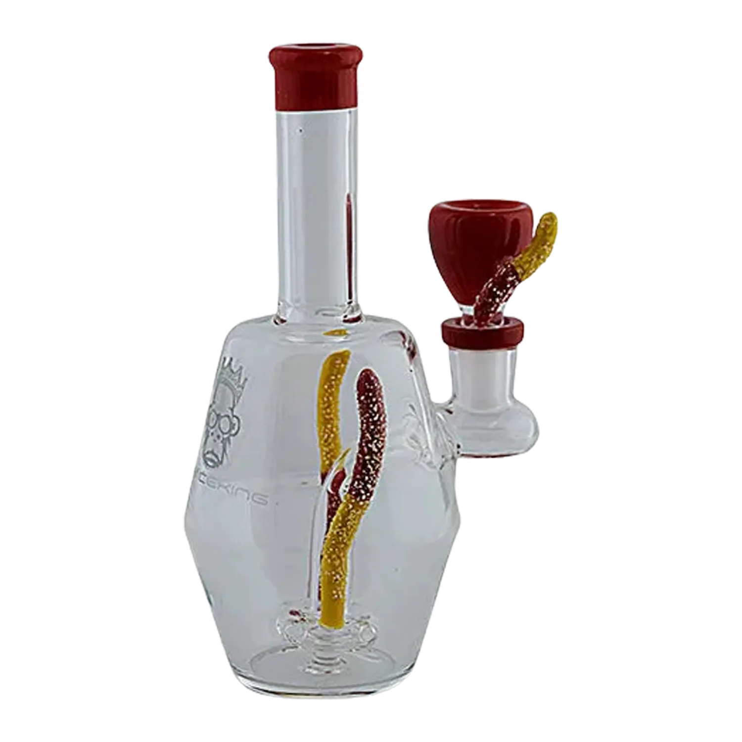 Space King Gummy Worms Water Pipe
