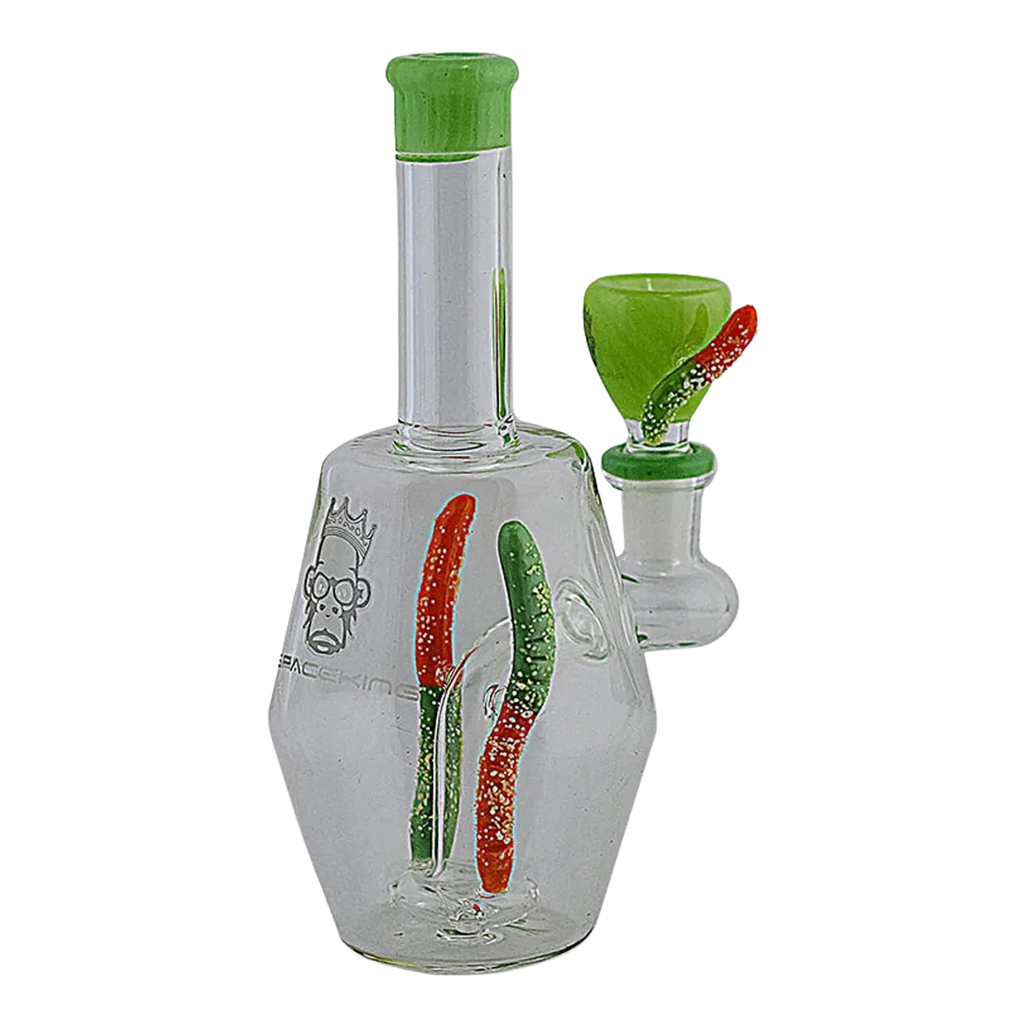 Space King Gummy Worms Water Pipe